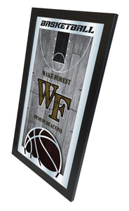 Wake Forest Demon Deacons Basketball Wall Mirror