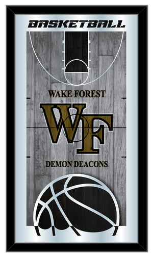 Wake Forest Demon Deacons Basketball Wall Mirror