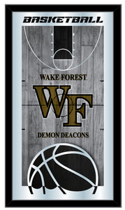 Wake Forest Demon Deacons Basketball Wall Mirror