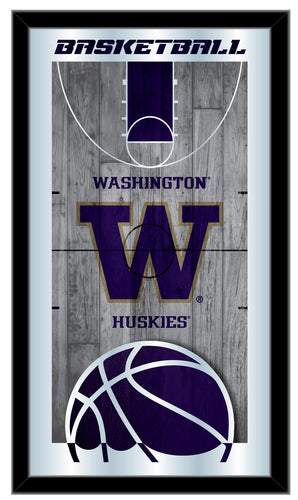 Washington Huskies Basketball Wall Mirror