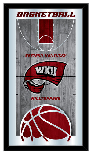 Western Kentucky Hilltoppers Basketball Wall Mirror