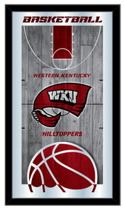Western Kentucky Hilltoppers Basketball Wall Mirror