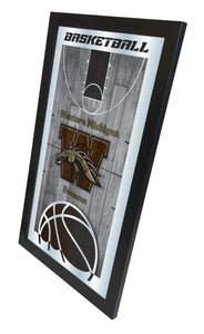 Western Michigan Broncos Basketball Wall Mirror