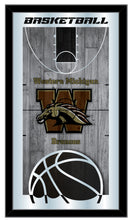 Western Michigan Broncos Basketball Wall Mirror