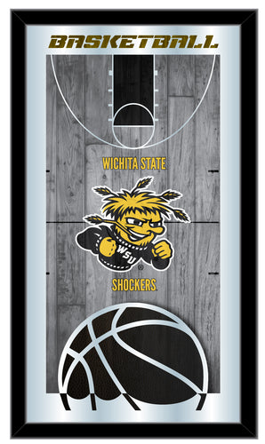 Wichita State Shockers Basketball Wall Mirror