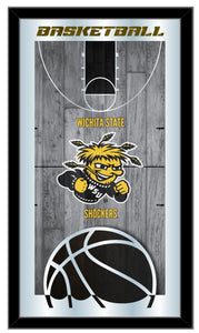 Wichita State Shockers Basketball Wall Mirror