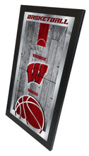 Wisconsin Badgers Basketball Wall Mirror