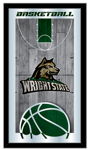 Wright State Raiders Basketball Wall Mirror