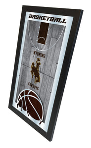 Wyoming Cowboys Basketball Wall Mirror