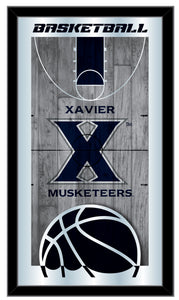 Xavier Musketeers Basketball Wall Mirror