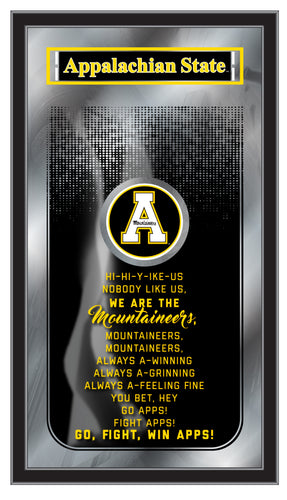 Appalachian State Mountaineers Fight Song Wall Mirror