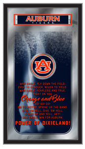 Auburn Tigers Fight Song Wall Mirror