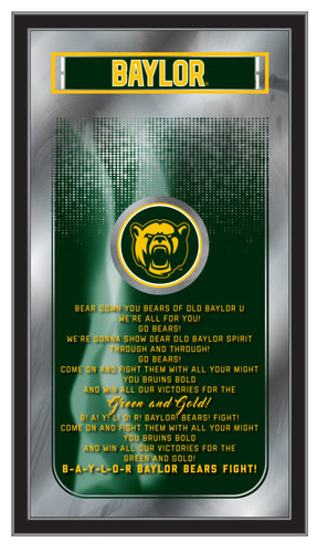 Baylor Bears Fight Song Wall Mirror
