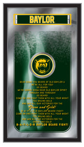 Baylor Bears Fight Song Wall Mirror