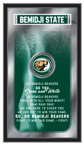 Bemidji State Beavers Fight Song Wall Mirror