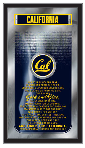 Cal Bears Fight Song Wall Mirror