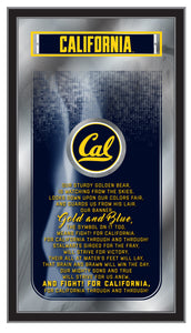 Cal Bears Fight Song Wall Mirror