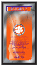 Clemson Tigers Fight Song Wall Mirror