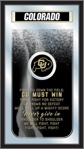 Colorado Buffaloes Fight Song Wall Mirror