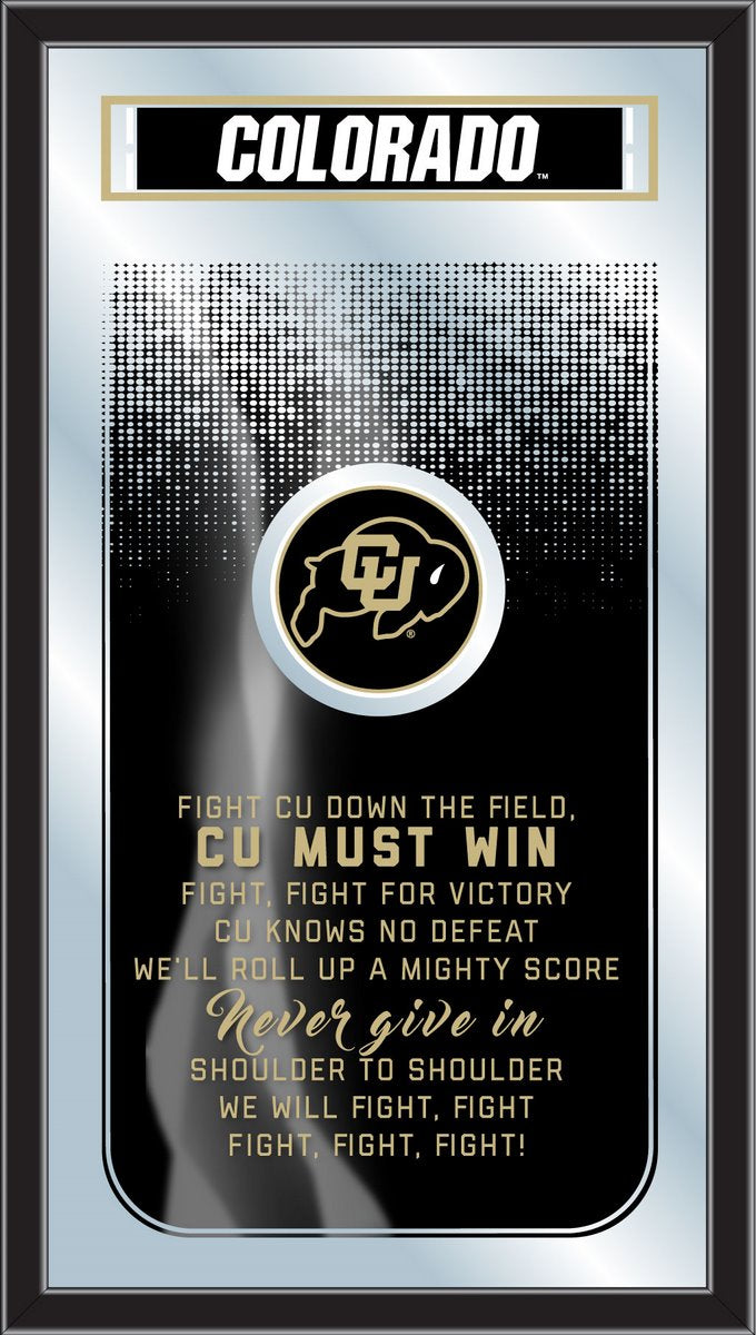 Colorado Buffaloes Fight Song Wall Mirror