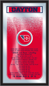Dayton Flyers Fight Song Wall Mirror
