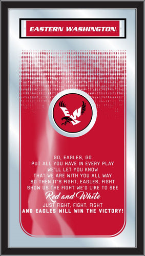 Eastern Washington Eagles Fight Song Wall Mirror