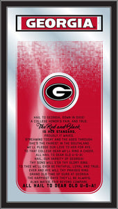 Georgia Bulldogs Fight Song Wall Mirror
