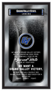 Grand Valley State Lakers Fight Song Wall Mirror