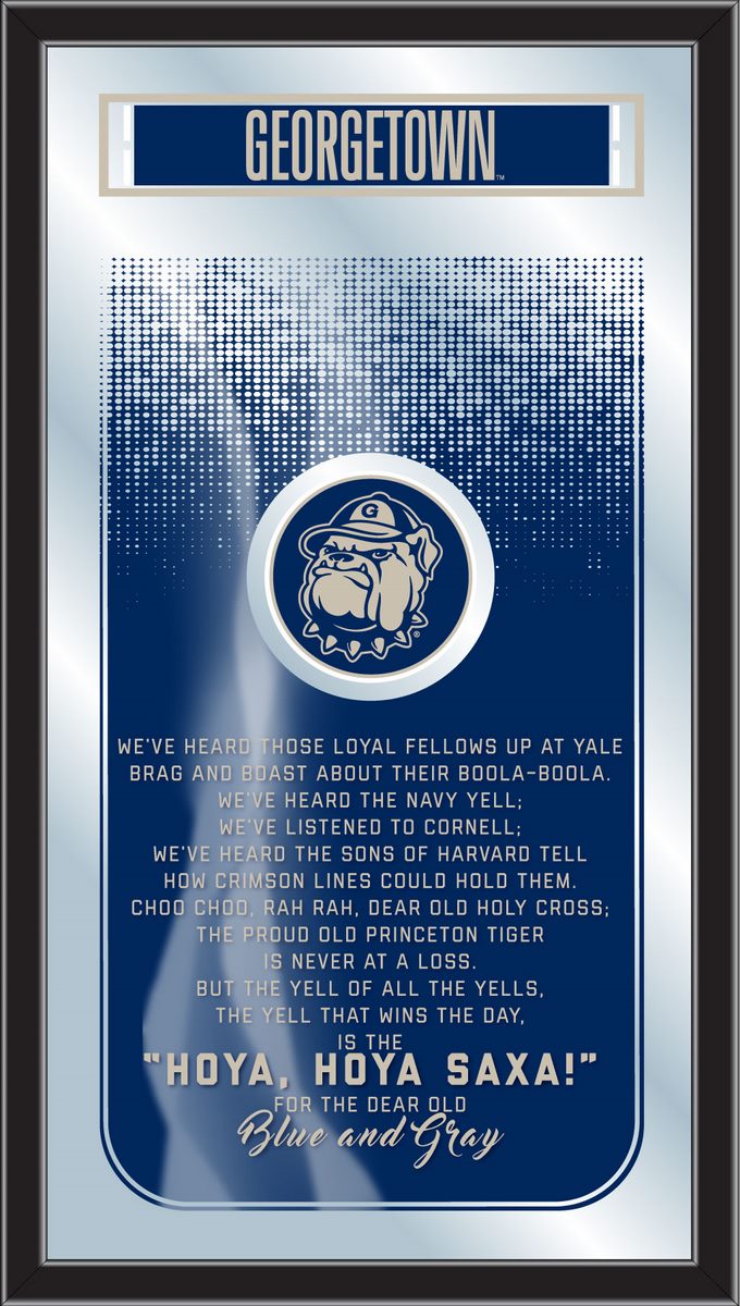 Gonzaga Bulldogs Fight Song Wall Mirror
