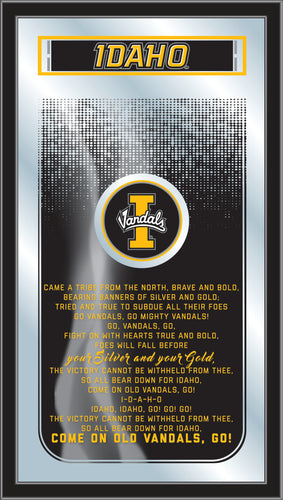 Idaho Vandals Fight Song Wall Mirror