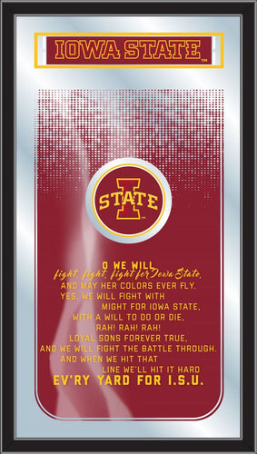 Iowa State Cyclones Fight Song Wall Mirror