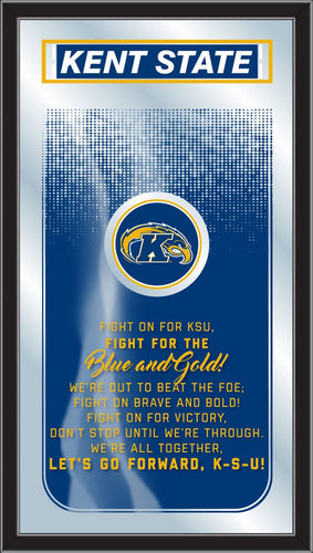 Kent State Golden Flashes Fight Song Wall Mirror