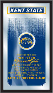 Kent State Golden Flashes Fight Song Wall Mirror