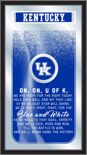 Kentucky Wildcats Fight Song Wall Mirror