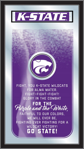 Kansas State University Fight Song Wall Mirror