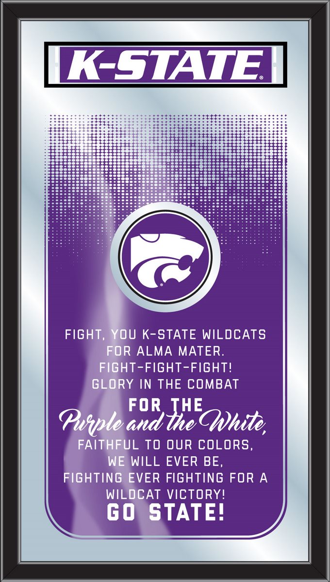 Kansas State University Fight Song Wall Mirror