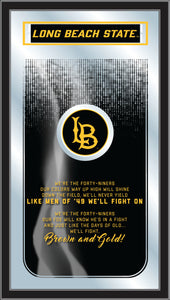 Long Beach State Dirtbags Fight Song Wall Mirror