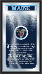 Maine Black Bears Fight Song Wall Mirror