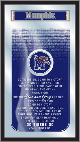 Memphis Tigers Fight Song Wall Mirror