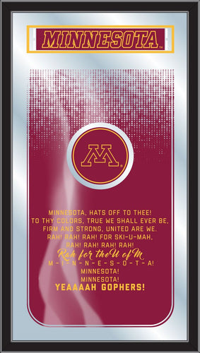 Minnesota Golden Gophers Fight Song Wall Mirror