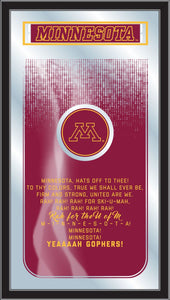 Minnesota Golden Gophers Fight Song Wall Mirror