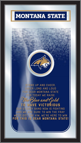Montana State Bobcats Fight Song Wall Mirror