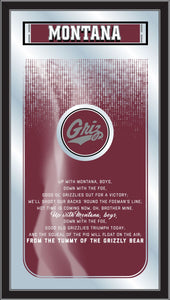 Montana Grizzlies Fight Song Wall Mirror