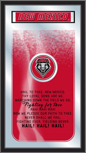 New Mexico Lobos Fight Song Wall Mirror