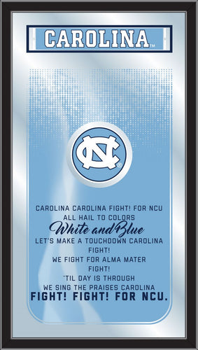 North Carolina Tar Heels Fight Song Wall Mirror