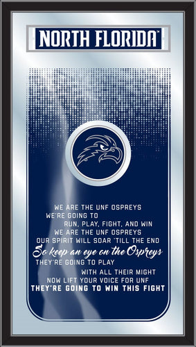 North Florida Ospreys Fight Song Wall Mirror