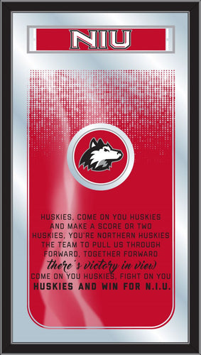 Northern Illinois Huskies Fight Song Wall Mirror