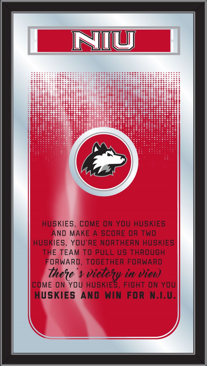 Northern Illinois Huskies Fight Song Wall Mirror