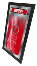 Ohio State Buckeyes Fight Song Wall Mirror