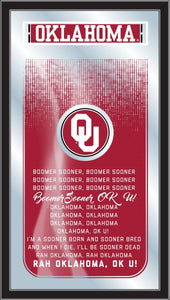 Oklahoma Sooners Fight Song Wall Mirror